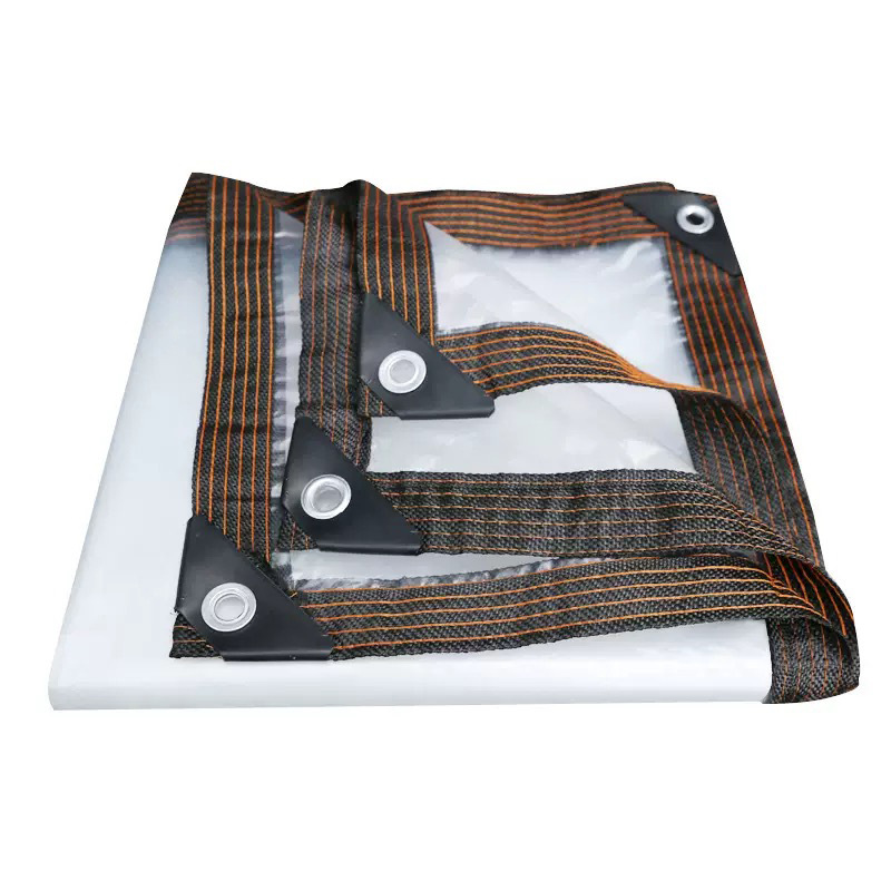 Thickened Transparent Rainproof Cloth, Outdoor Courtyard Balcony Plastic Tarpaulin, Rainproof Cloth, Waterproof and Coldproof Insulation Cloth