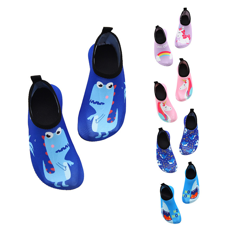 Wholesale Children's Cartoon Outdoor River Tracing Shoes, Breathable Non-Slip Beach Socks, Home Barefoot Floor Socks, Soft Shoes