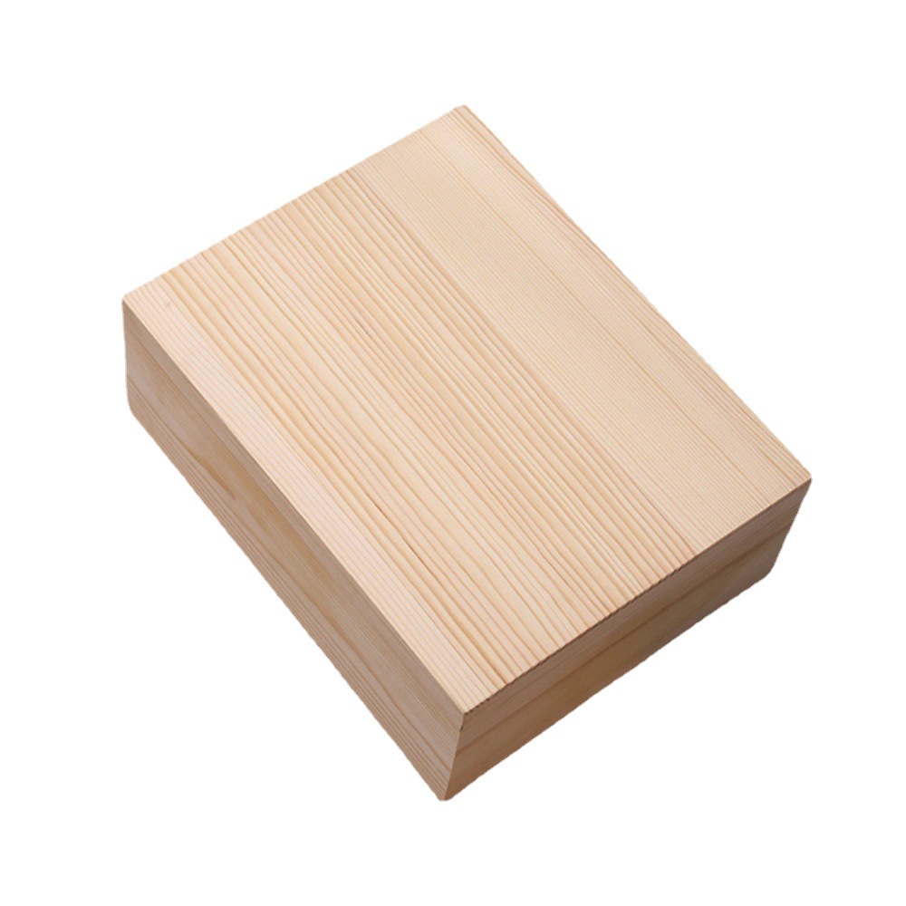 Wooden Box Custom Wooden Storage Box Gift Box Wooden Box Flip Lid Wooden Box Pull-Out Box Gift Packaging Box
