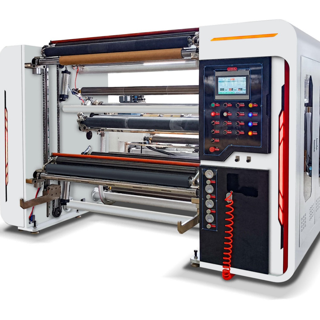 Computer High-Speed Slitting Machine (Three Motor Vector Control)丨White Cardboard丨Coated Paper丨Slitting Machine Equipment