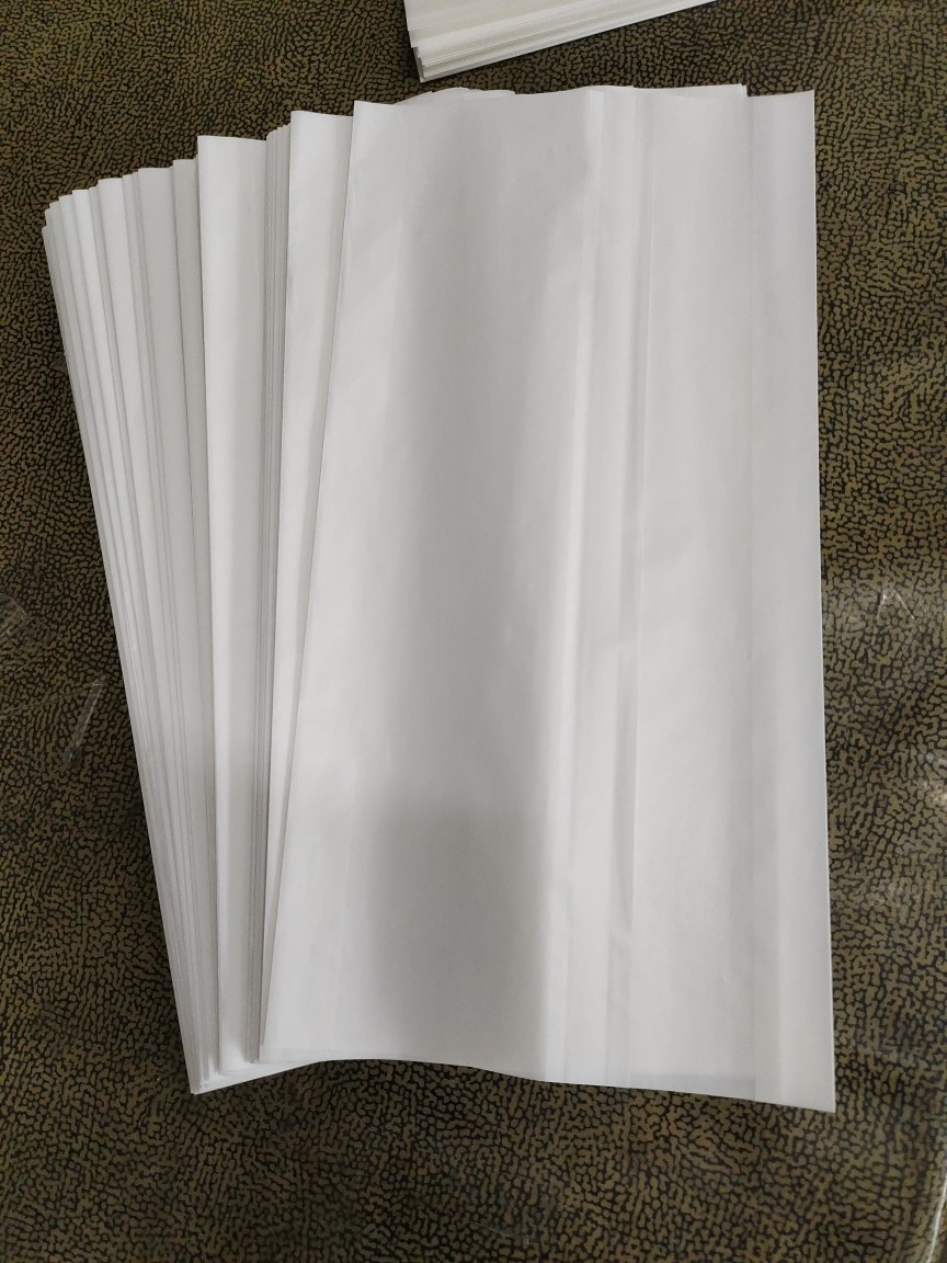 Glasin paper bag special packaging for computer fan wax paper bag