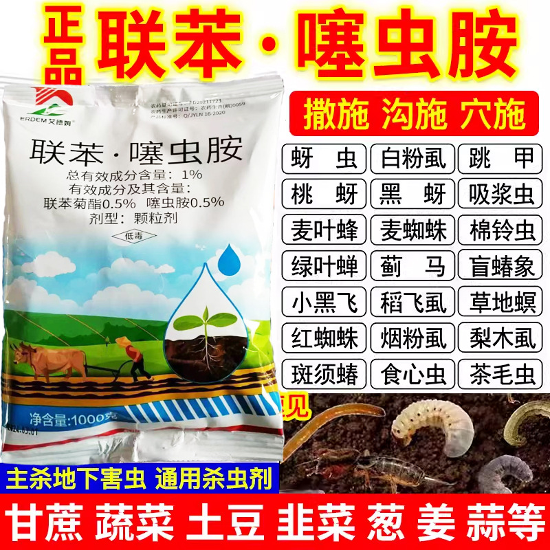 Dibenfenthianidin Granules, Underground Pests, Above-Ground Pests, Grubs, Thrips, Cutworms, Termite Insecticides Wholesale