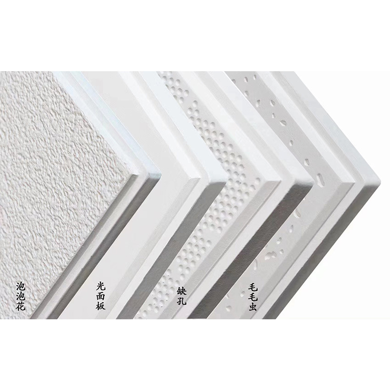 High Crystal Plate, Silicon Calcium Plate, Negative Ion Algae Calcium Plate and Supporting Keel Accessories, Fireproof and Moisture-proof Ceiling Material