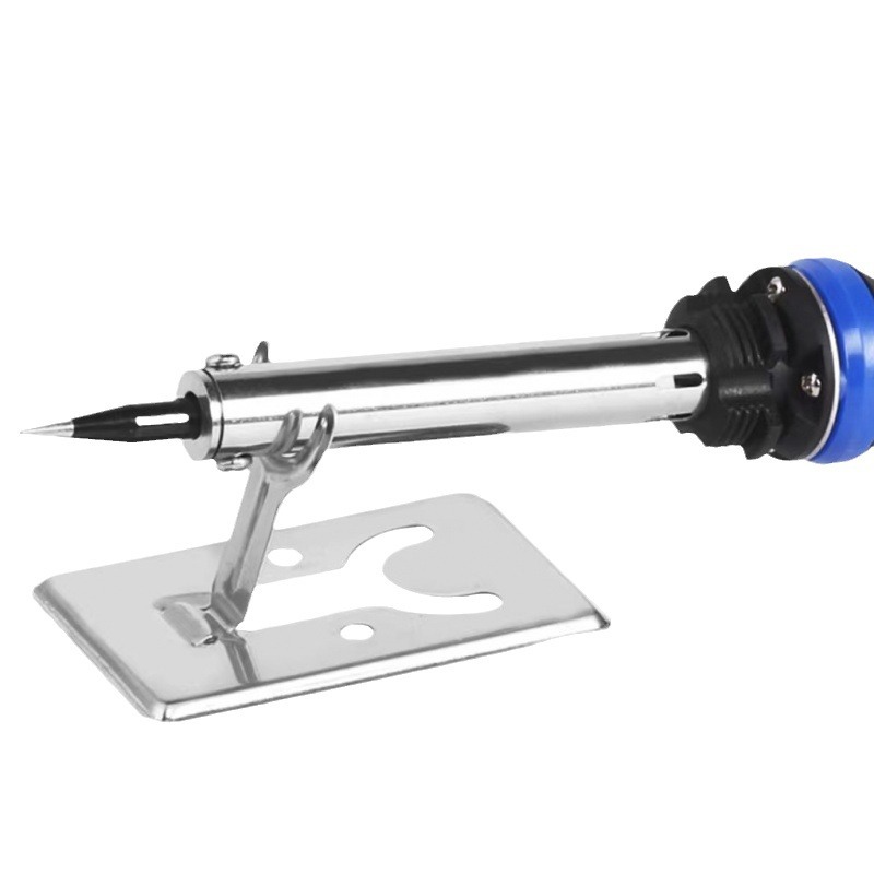 Y-Shaped Soldering Iron Stand Simple Stand Soldering Iron Countertop Fixed Stand Soldering Stainless Steel Shelf All-Metal Soldering Iron Stand