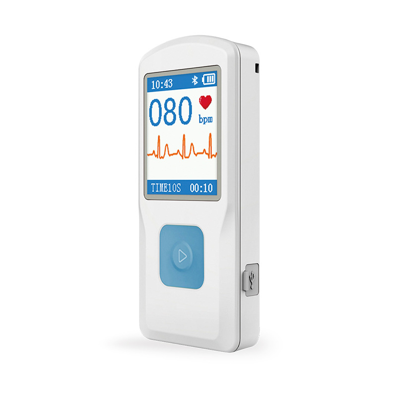 Kangtai Customized Electrocardiograph, Home-Use Bluetooth Model, Portable Heart Monitor, Automatically Uploads Data and Remotely Manages It