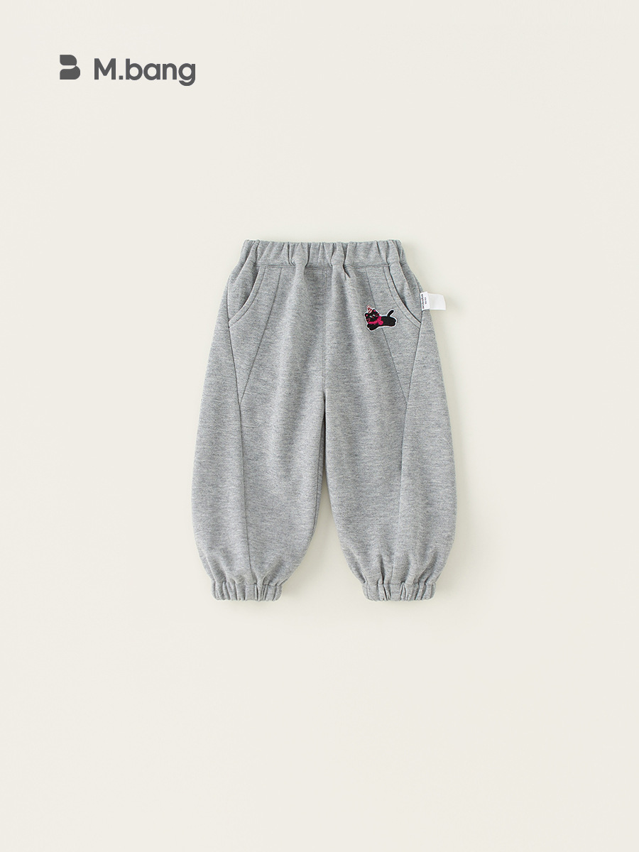 Yubao Children's Wear Children's Sweatpants Spring New Baby Girl Casual Leg Trousers Girls Sports Pants Loose Pants