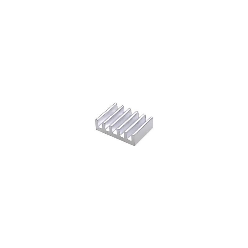 Aluminum Alloy Routing Radiator 10*14*4MM Power Chip CPU PCB Heat Sink with Adhesive Backing Large Price Excellent