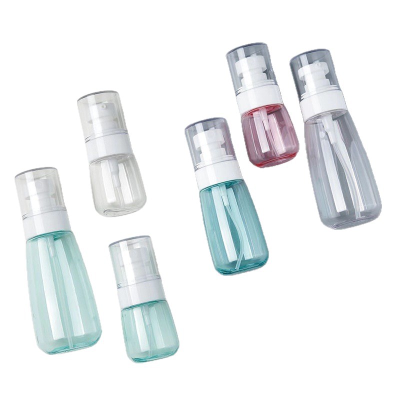 Travel Refill Bottle Plastic Spray Bottle Ultra-Fine Mist Small Spray Bottle Facial Hydration Empty Bottle Portable Small Alcohol Spray Bottle