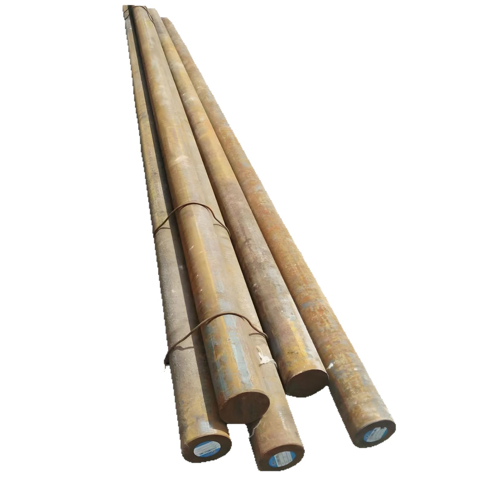 Gcr15 round steel 40cr solid round bar 45# cylindrical steel 20 65mn hot rolled alloy 42CrMo forged round steel