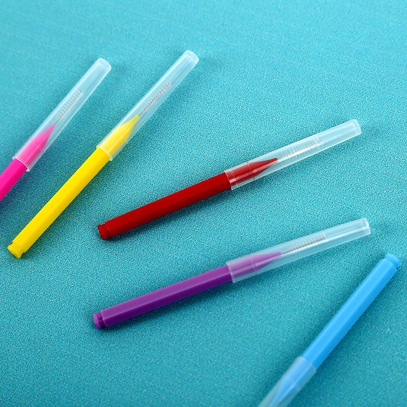 Factory spot pencil interdental brush oral care interdental brush orthodontic special interdental brush cross-border interdental brush