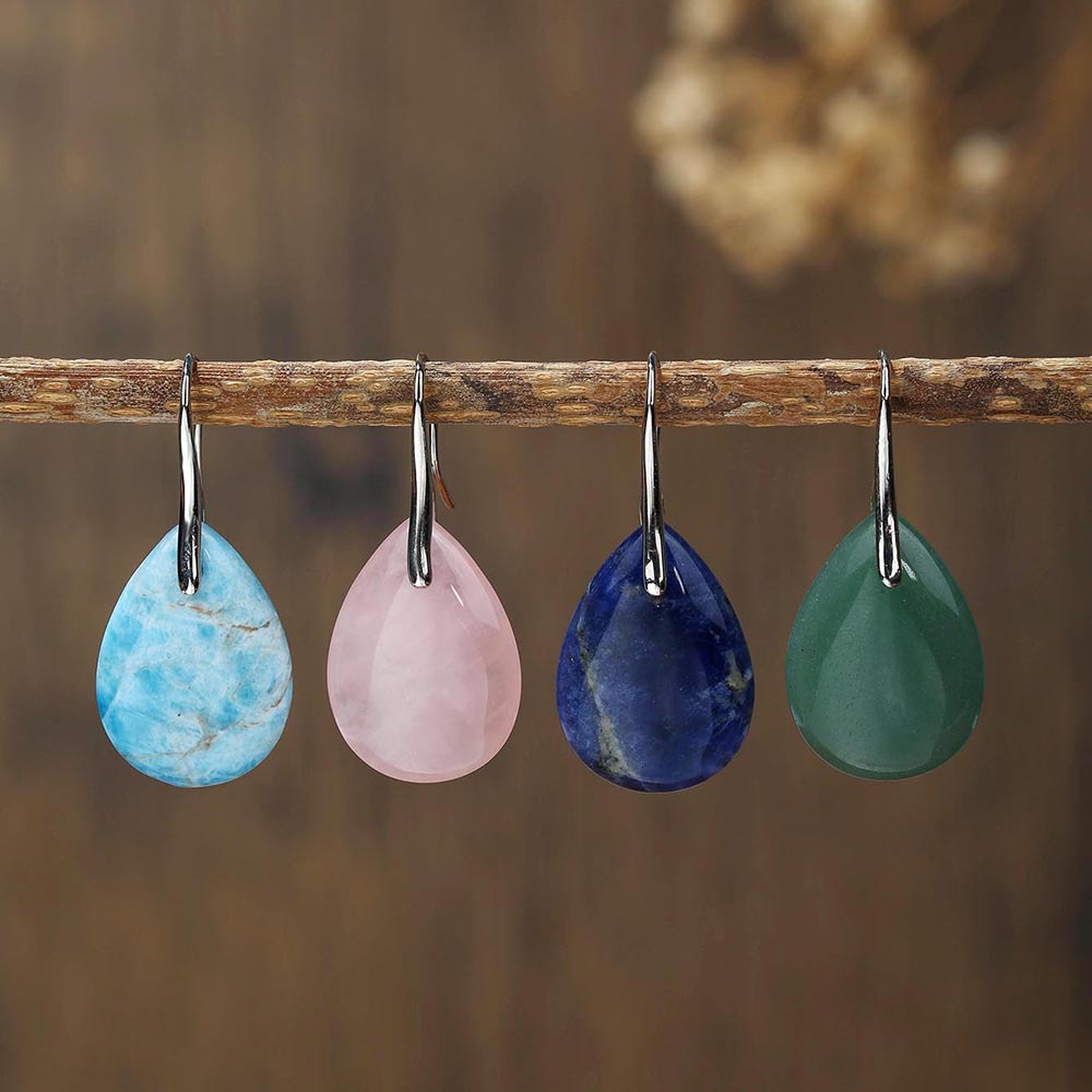 Серьги из натурального камня Zhuhang Jewelry, праздничный стиль, серьги с аметистом и тигровым глазом, высококачественные ушные крючки оптом