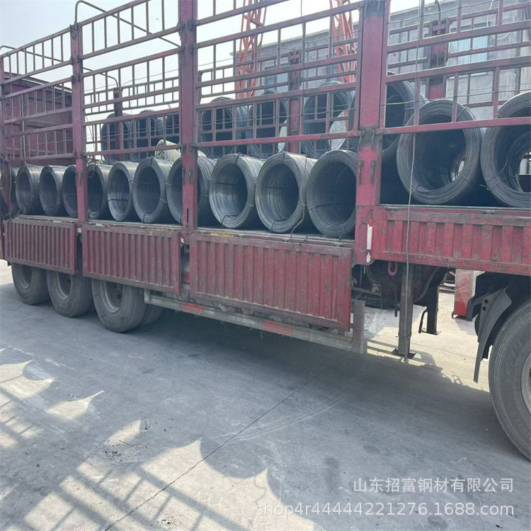 Резьбовая яркая холоднокатаная проволока, круглая черная железная проволока Q195 для строительства теплиц сельского хозяйства ребристая низкоуглеродная стальная проволока производитель