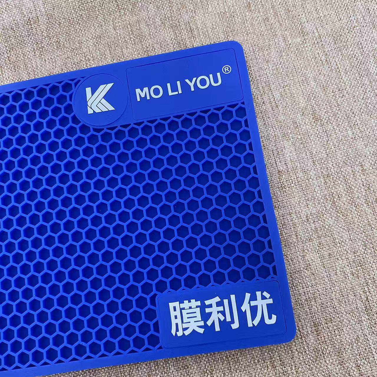 13*22 Blue Mobile Phone Film Anti-Slip Mat Cut Out Tempered Film Hydrogel Film Anti-Slip Film Auxiliary Cross-Border Supply