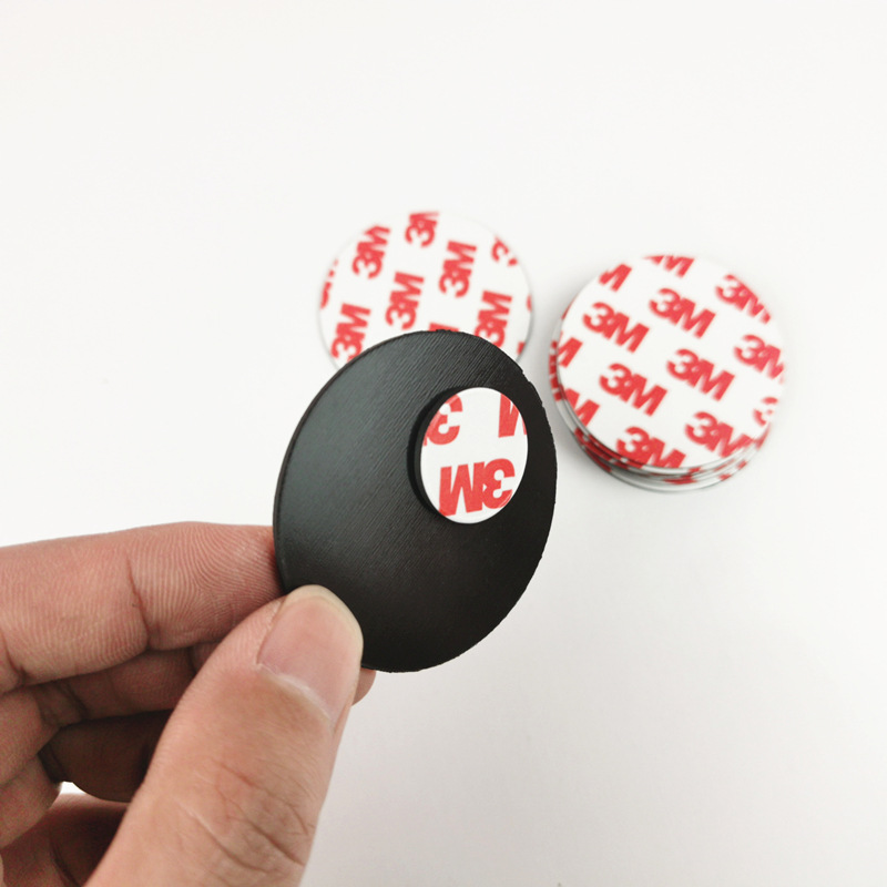 Magnetic stripe round soft magnetic sheet 3M adhesive self-adhesive teaching aids magnetic refrigerator sticker rubber magnetic sheet magnet