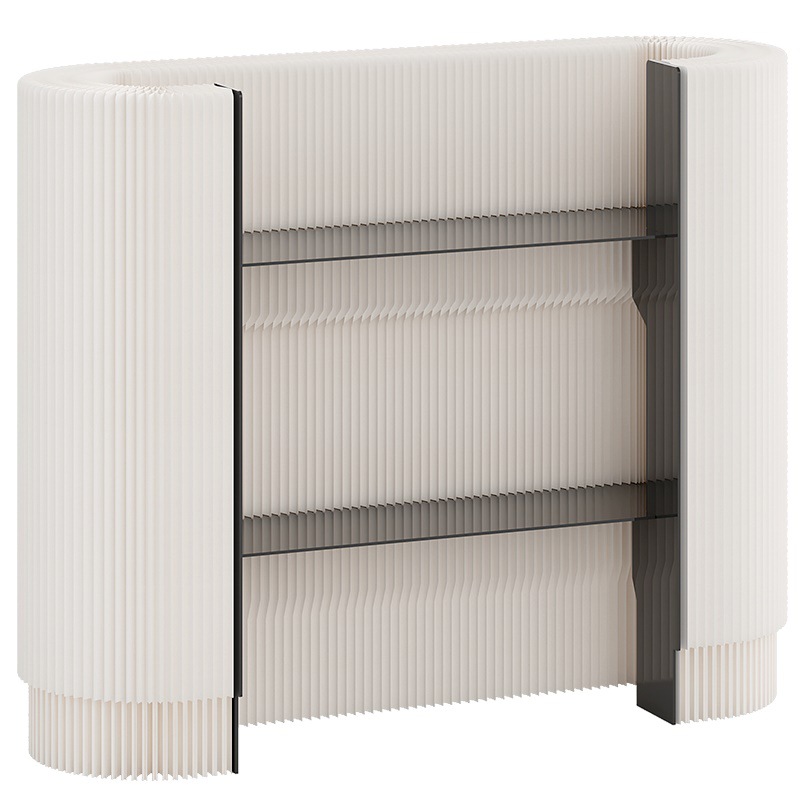 Eighteen Paper Front Desk Welcome Reception Cashier Clothing Store Small Simple Counter Shopping Mall Exhibition Mobile Bar