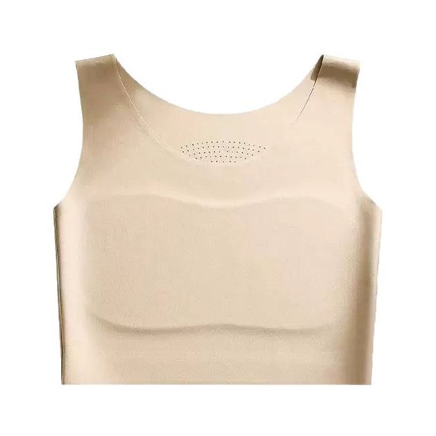 Seamless Invisible Liquid Foundation Vest Bra No Steel Ring Summer Thin Breathable Large Chest Small plus size Underwear for Women