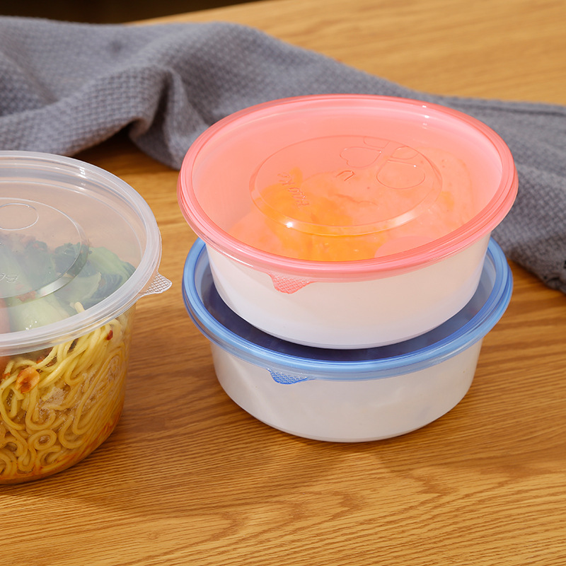 120 Caliber Plastic Takeout Food Containers, Fresh-Keeping Lunch Boxes, Customizable Food-Grade Microwave-Safe, Customizable Color Printing