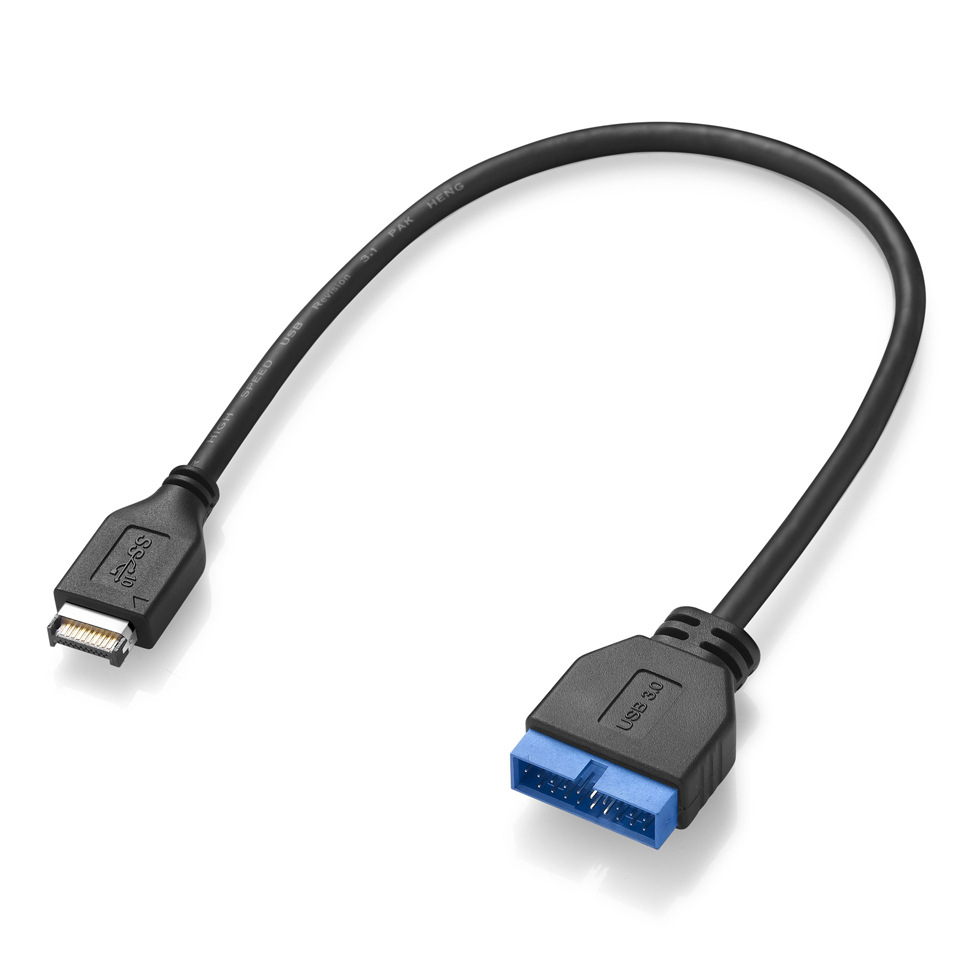 USB3.1Type-E мужской на IDC20P мужской, удлинительный кабель для подключения компьютера к материнской плате