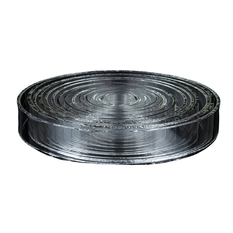 Large-Diameter High Borosilicate Glass Tubes, Heat-Resistant Transparent Thick-Walled Glass Tubes, Explosion-Proof Glass Tubes in Various Specifications