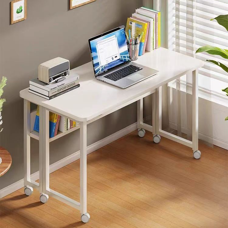 Простой офисный стол, учебный стол для студентов, прикроватный стол, складной стол, мобильный компьютерный стол, верстак