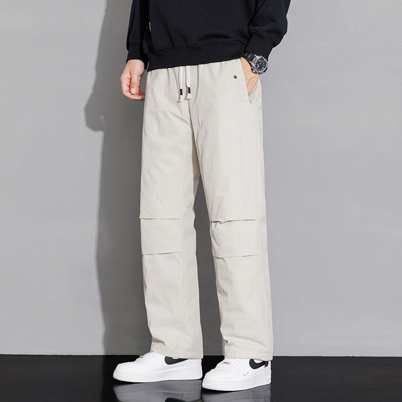 Winter Down Pants Men's Cross-border Workwear Outdoor Pants Graphene Three-proof Live Broadcast Explosions Can Open Mountain Pants