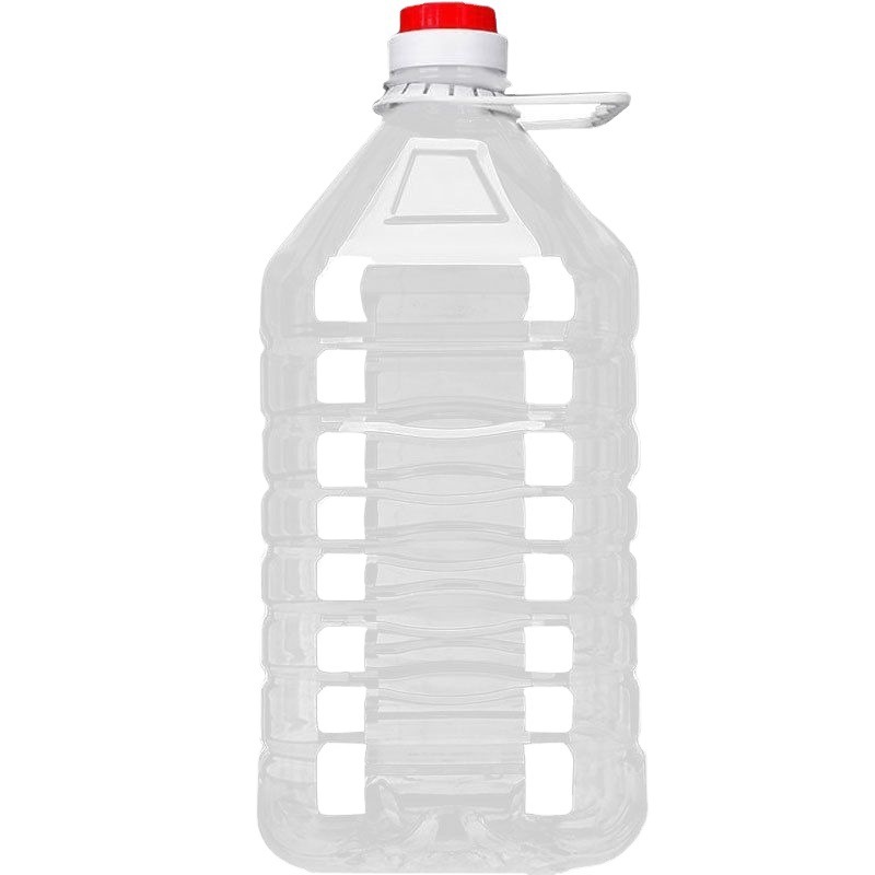 5L Transparent Disposable Plastic Edible Oil Barrel 5kg Empty Bottle Oil Pot Sealed Oil Bottle Peanut Oil Wine Barrel Wine Pot