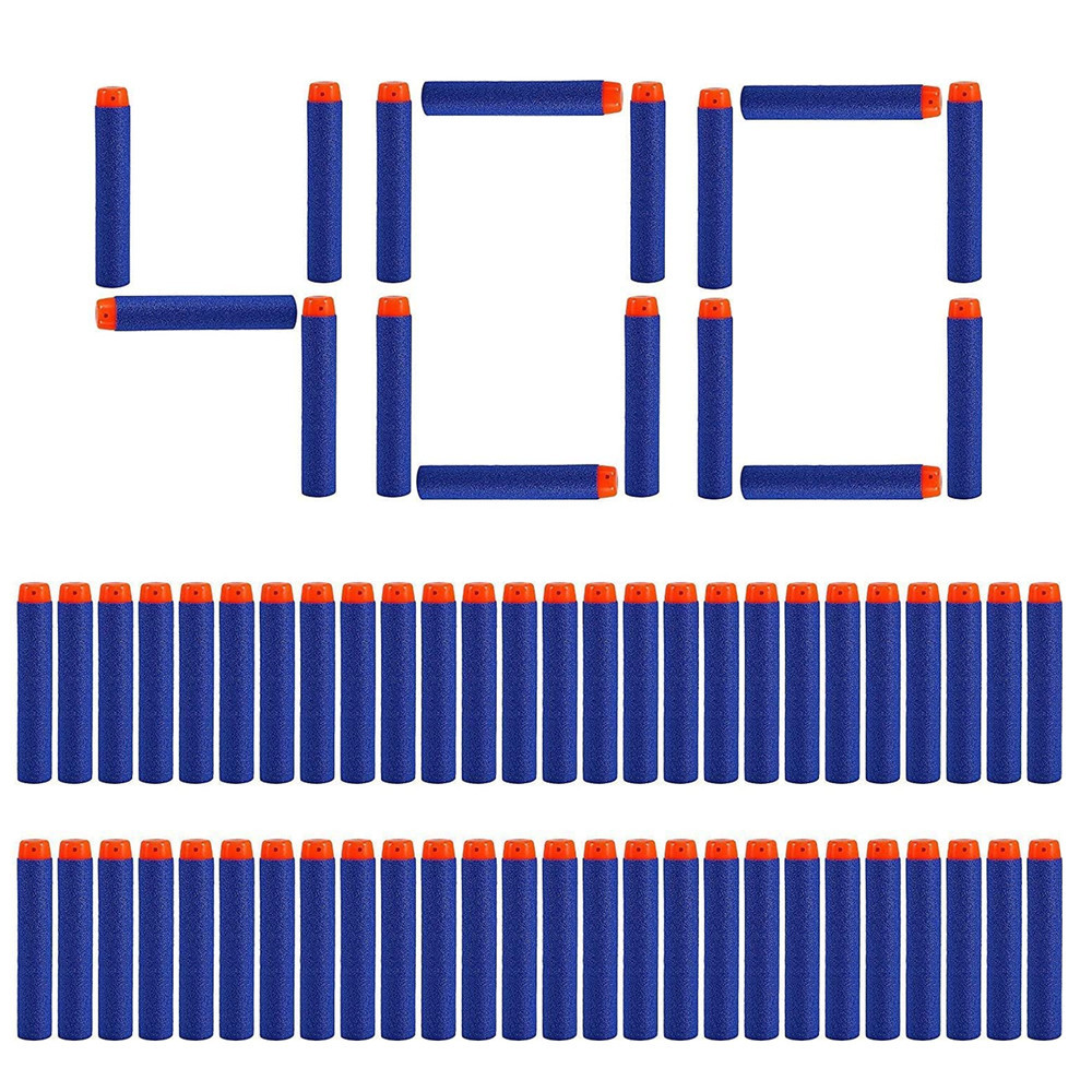 7.2Cmeva Elite Hollow Head Toy Gun Soft Bullet Accessories Foam Soft Bullet Universal Factory Direct Sale