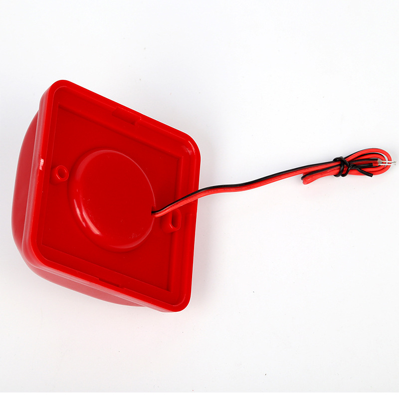 Xenon Lamp Fire Alarm Multiple Sound Switching Sound and Light Alarm Led Light Source Fire Alarm Cross-Border