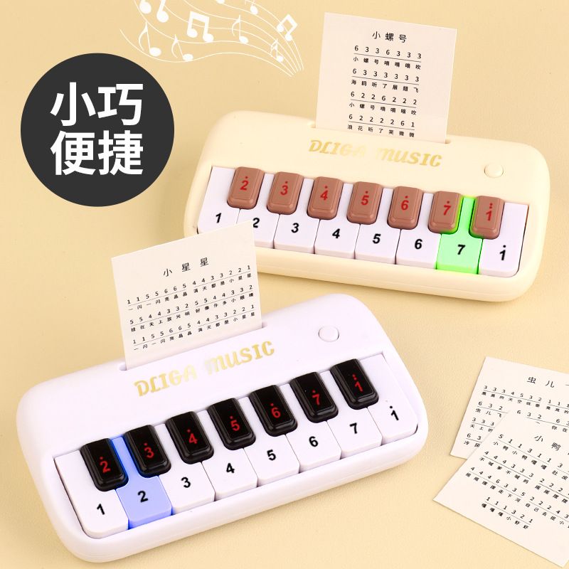 Cross-border new children's electronic piano beginner pocket mini piano can play music multi-function musical instrument