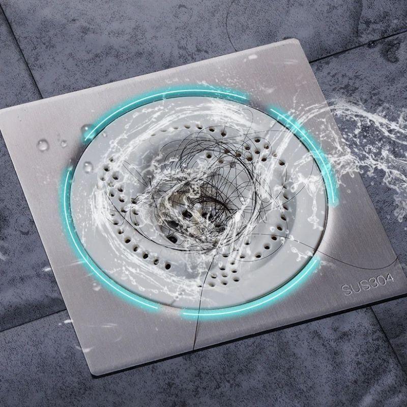 Japanese-style whirlpool floor drain filter bathroom sewer hair filter bathroom drainage hair-proof universal