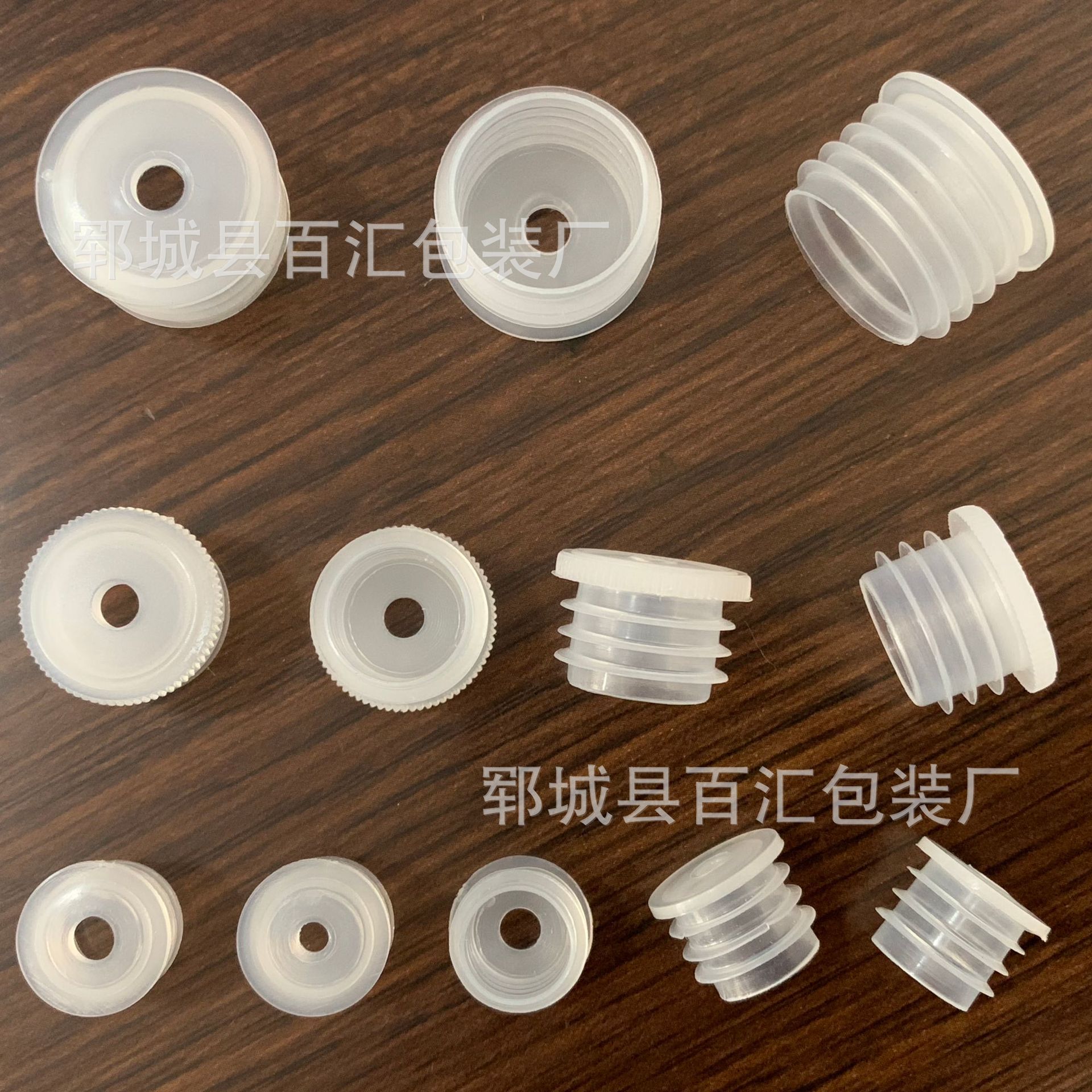 Pe Plastic Bottle Cap 24-41028 with Pull Ring, Non-Porous Inner Stopper, Sealing Lid, Flat Mouth Protective Plug, Food Grade