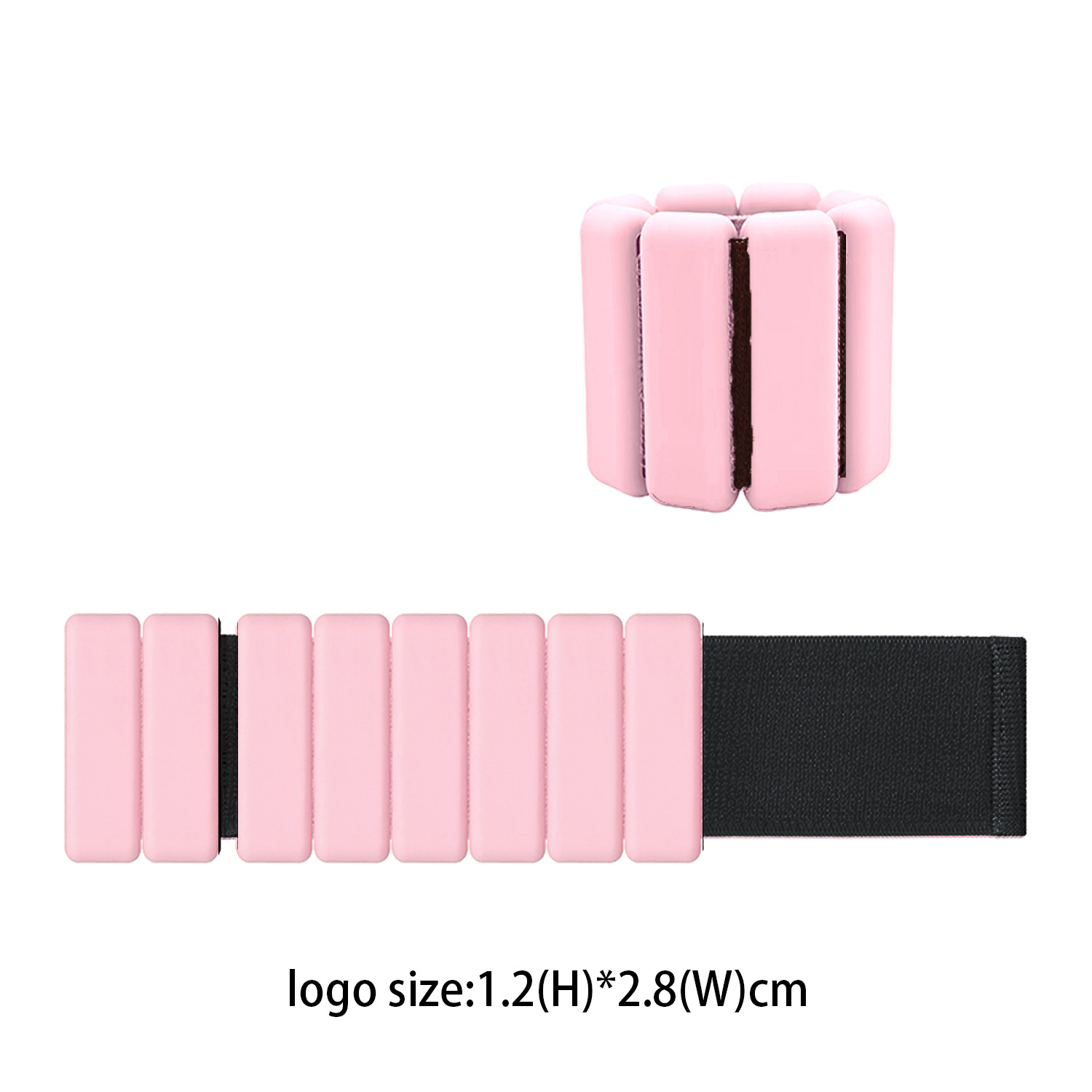 Йога, фитнес, спортивная тренировка, практика танцев, силиконовый браслет с липучкой, пара 2 фунта, 4 фунта