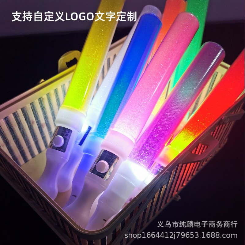 LED light stick light-emitting short stick flash hand stick concert bar party cheer support props factory wholesale