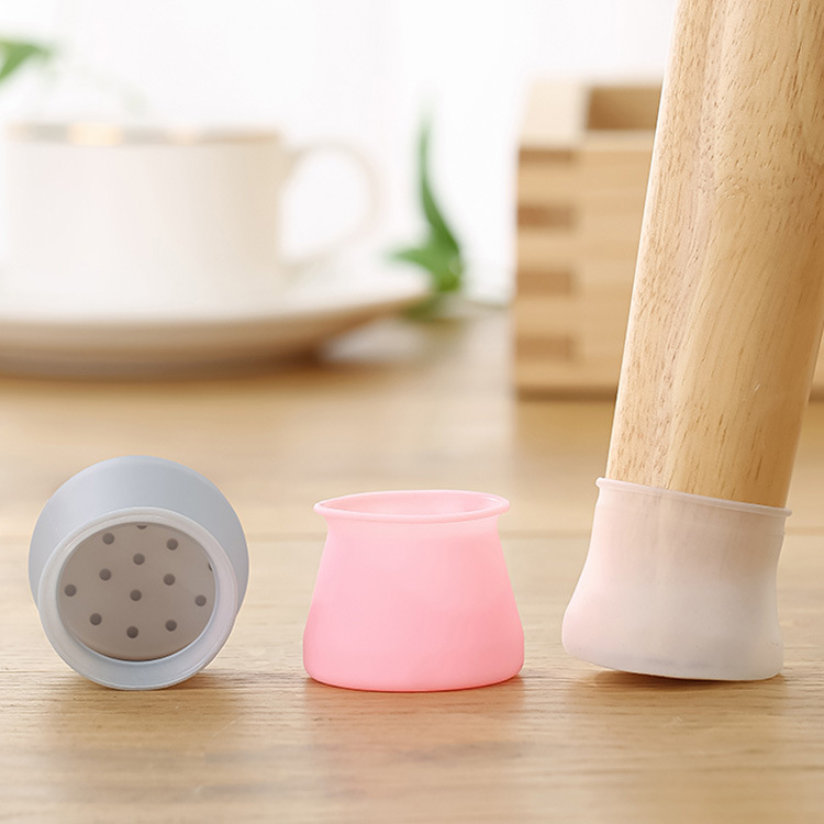 Подушки для ножек столов, защитные чехлы, бесшумные, силиконовые