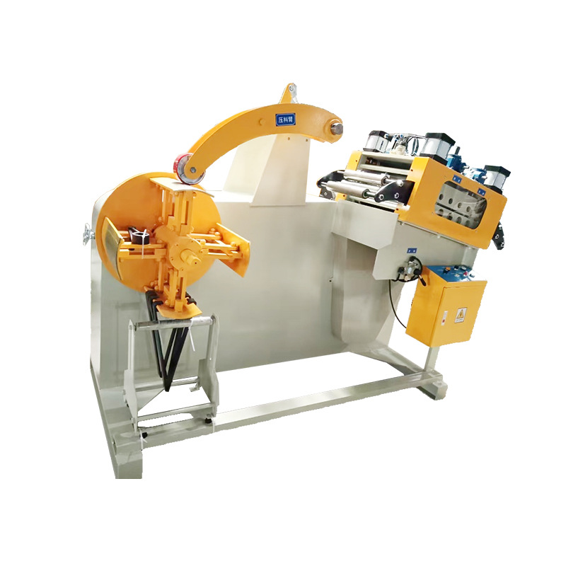 Stamping Two-In-One Material Rack Correction Machine Manufacturer Direct Sales 200-600 Roll Material Stamping Automatic Unrolling and Leveling Equipment
