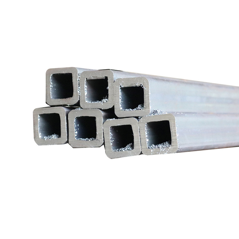 Q235B galvanized square tube rectangular tube seamless square tube thin thick wall hot galvanized square steel square through factory cutting processing