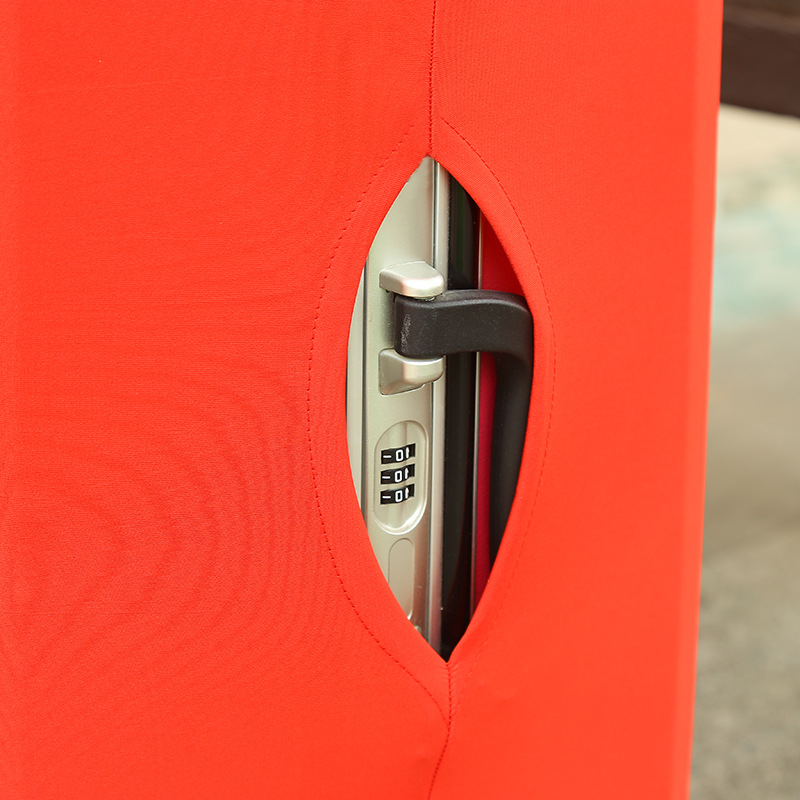 Source Manufacturer Luggage Cover Trolley Suitcase Cover Dustproof Thickeneded High Elastic Cloth Suitcase Protective Cover