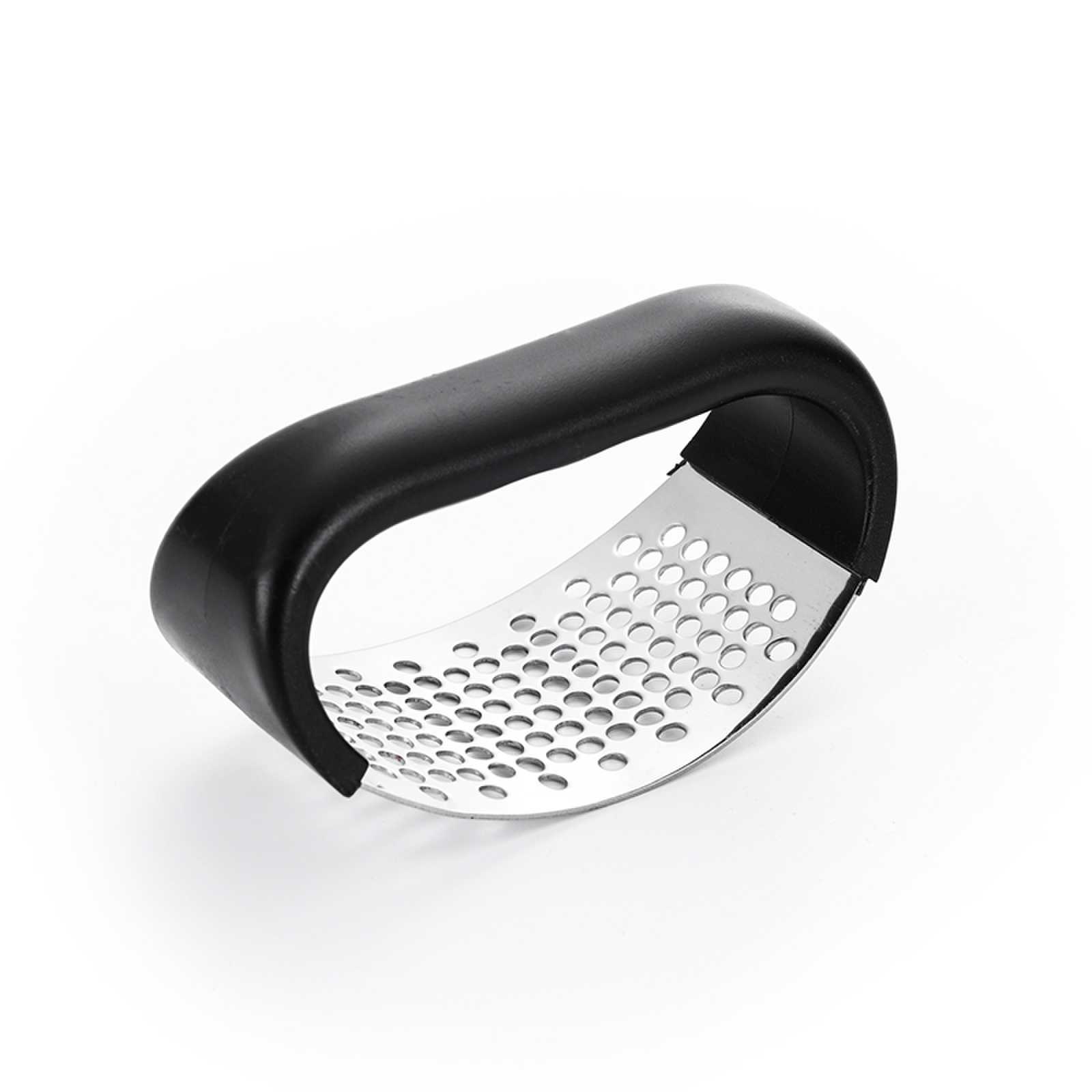 New Ring Stainless Steel Garlic Press Garlic Mashed Garlic Manual Artifact Household Kitchen Garlic Pounding Garlic Gadget