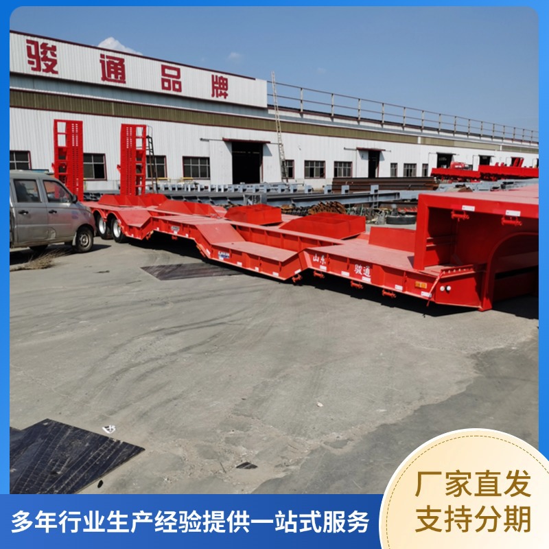 18 м низкорамный полуприцеп для транспортировки различных машин, полуприцеп для транспортировки экскаваторов