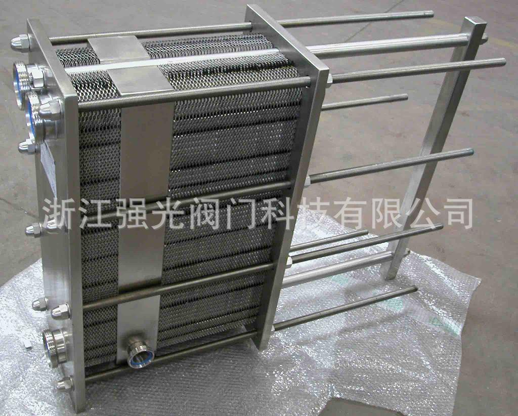 Пластинчатый теплообменник Qgbr для напитков, пластинчатый охладитель для напитков