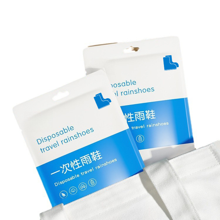 Disposable Rain Shoe Cover Waterproof Shoe Cover Outdoor Drifting High Barrel Protective Foot Cover Children's Rain Boots Cover