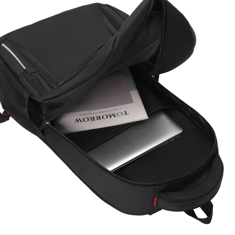 Customized School Bag Men's Backpack Large Capacity High School Junior High School College Student Simple Travel Backpack Fashion Computer Bag