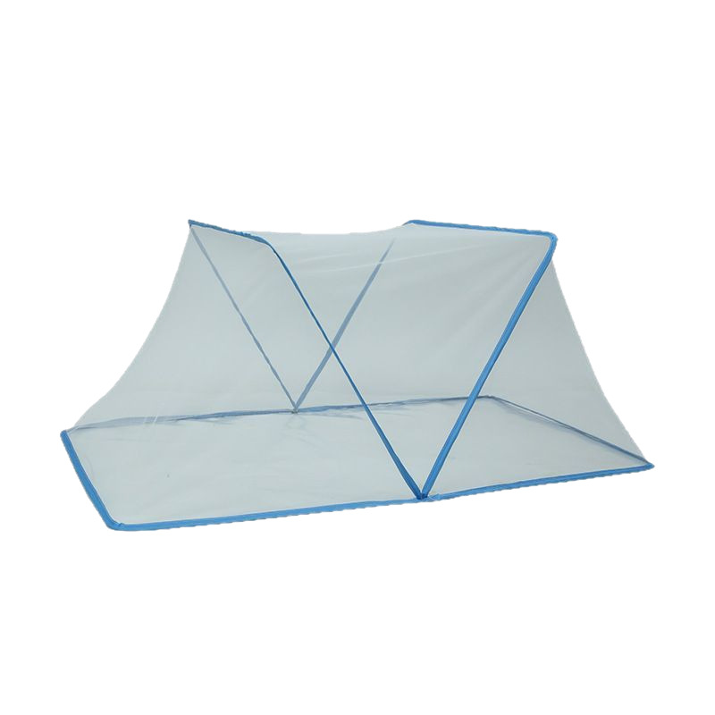 Installation-free Dust-proof Top Folding Mosquito Net Wholesale Factory Household Bedroom Children Thickened Insect-proof Folding Mosquito Net