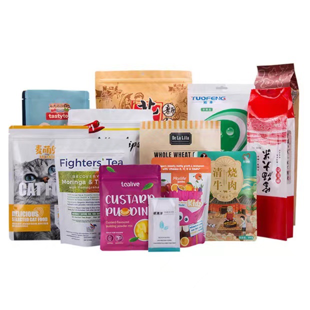 Food Grade Transparent Nylon Vacuum Bag Composite Aluminum Foil Packaging Bag Customization