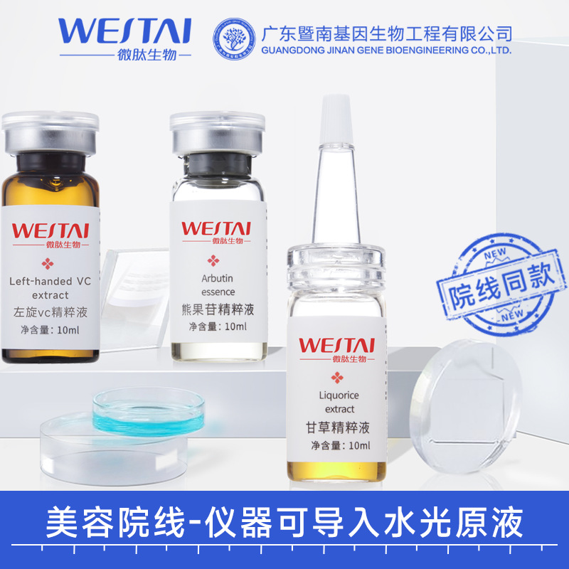 Jinan water light hyaluronic acid sterile stock solution essence microneedle water light essence beauty salon for special instruments shallow import