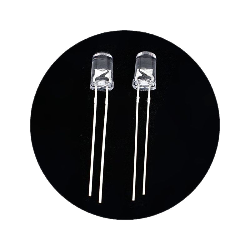 F5 Colorful Slow Flashing Led Lamp Beads Round Head Voltage Stabilized Edge Indicator Light High Brightness Plug-In 5mm Light-Emitting Diode