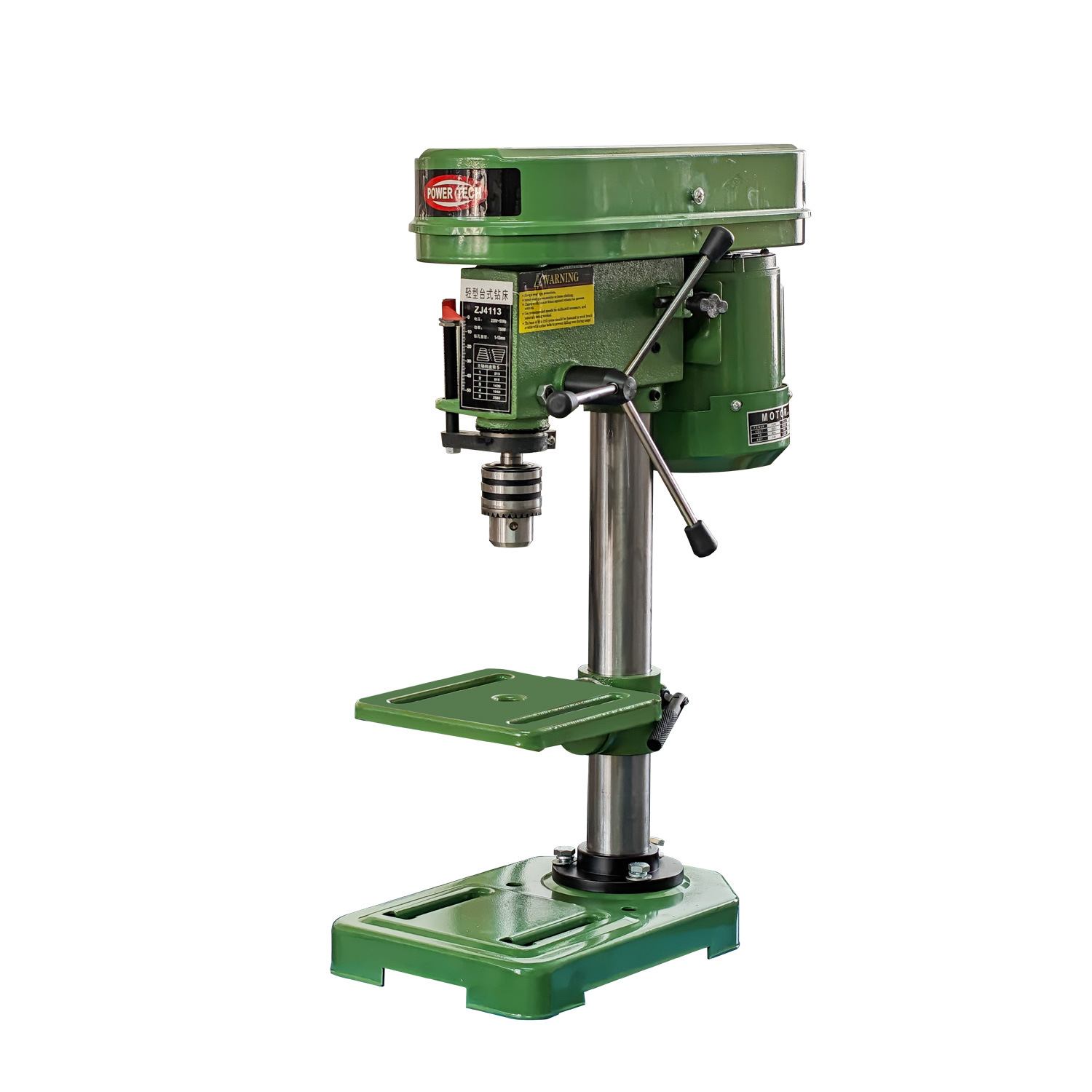 Oruite Zj4113 Desktop Drilling Machine 250W350W Drilling Machine Small Household Industrial Multi-Function Drilling Machine Bench Drilling
