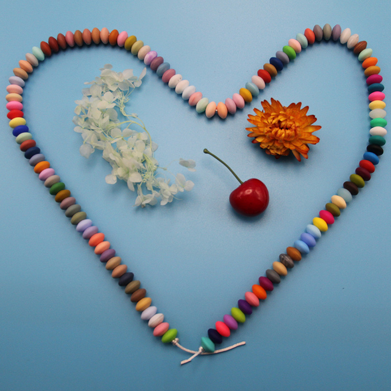 Плоские силиконовые бусины для DIY, 12мм, оптовая продажа