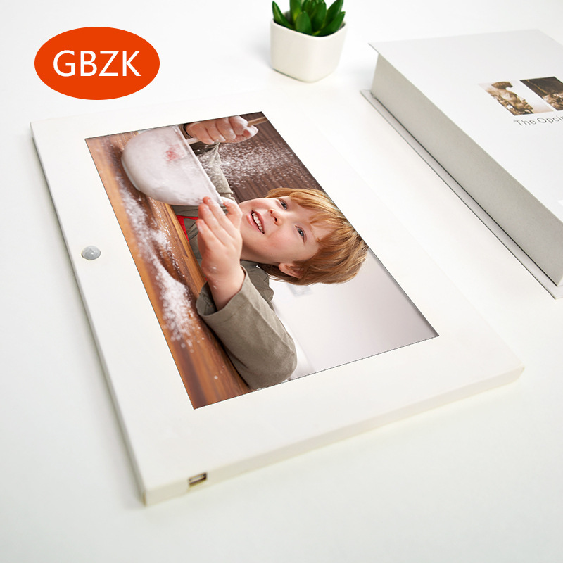 Video Greeting Card Lcd Book 7inch Electronic Brochure Mp4 Player Advertising Book Gift Screen Invitation