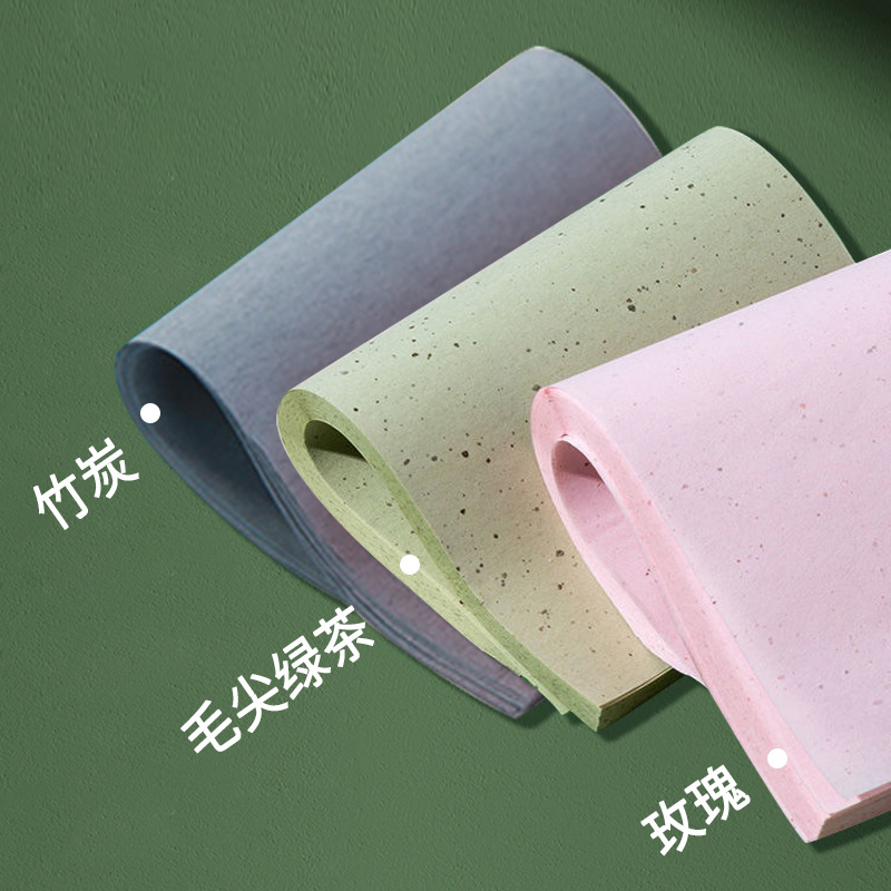 Suede Oil-Absorbing Paper Customized Facial Linen Taiwan Oil-Control Powder Puff Extraction Oil-Absorbing Facial Paper Manufacturer Matte